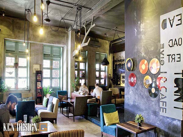 tiêu chuẩn thiết kế thi công quán cà phê